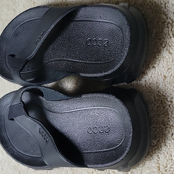 ECCO Mx Flipsider Flip-Flop‎ Women Size 6.5 Black - Picture 2 of 10